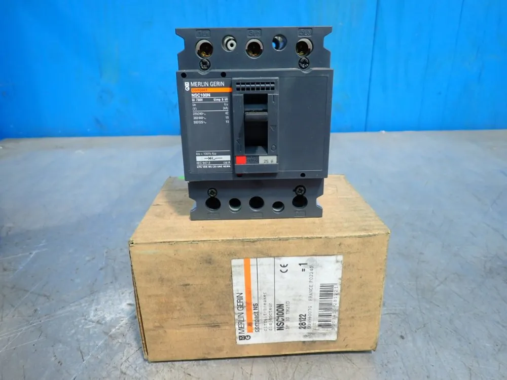 Merlin Gerin 75 Hp Compact Ns Circuit Breaker - Nsc100n