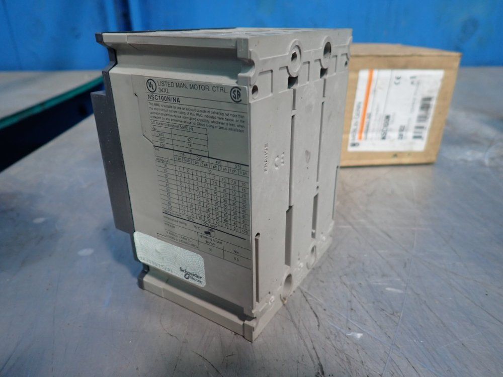 Merlin Gerin 100 Hp Compact Ns Circuit Breaker - Nsc100n