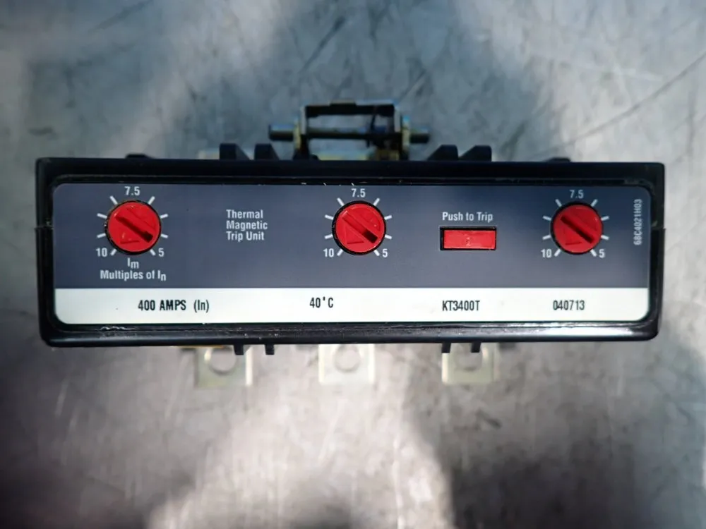 Cutler-hammer Series C Thermal Magnetic Trip Unit - Kt3400t