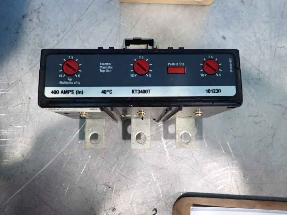 Cutler-hammer Series C Thermal Magnetic Trip Unit - Kt3400t