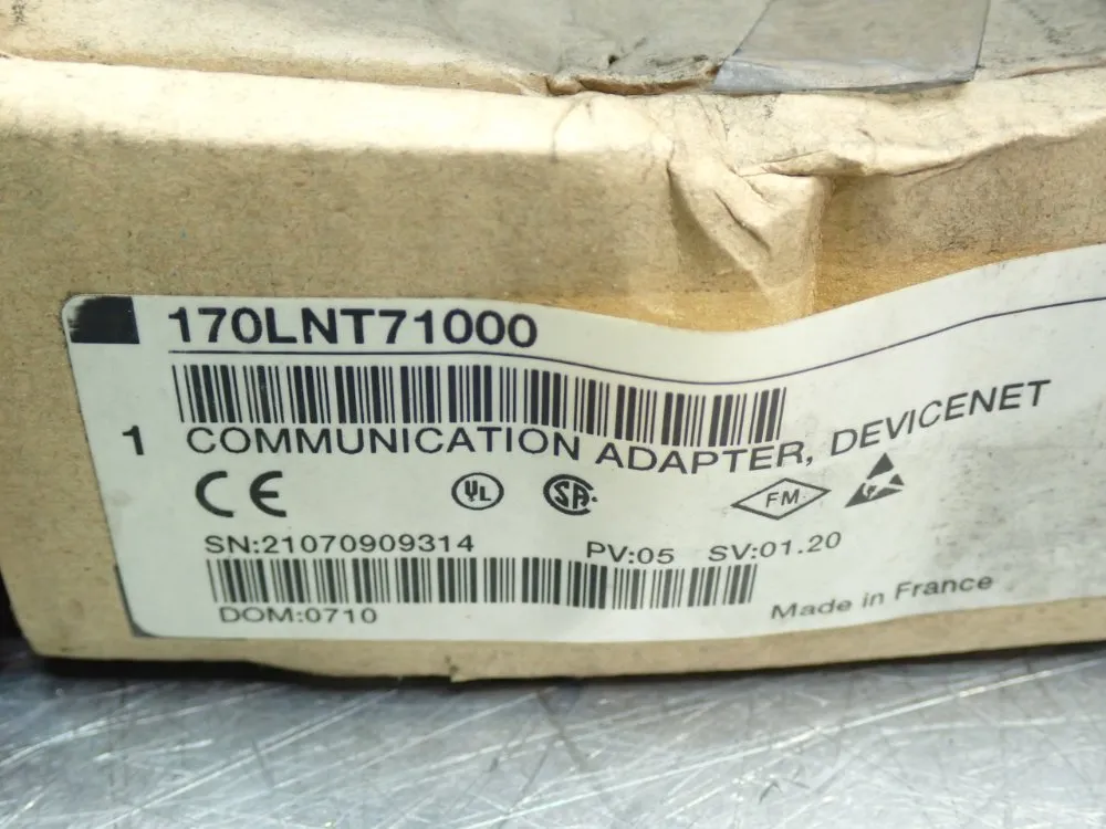 Schneider Electric Devicenet Communication Adapter - 170lnt71000