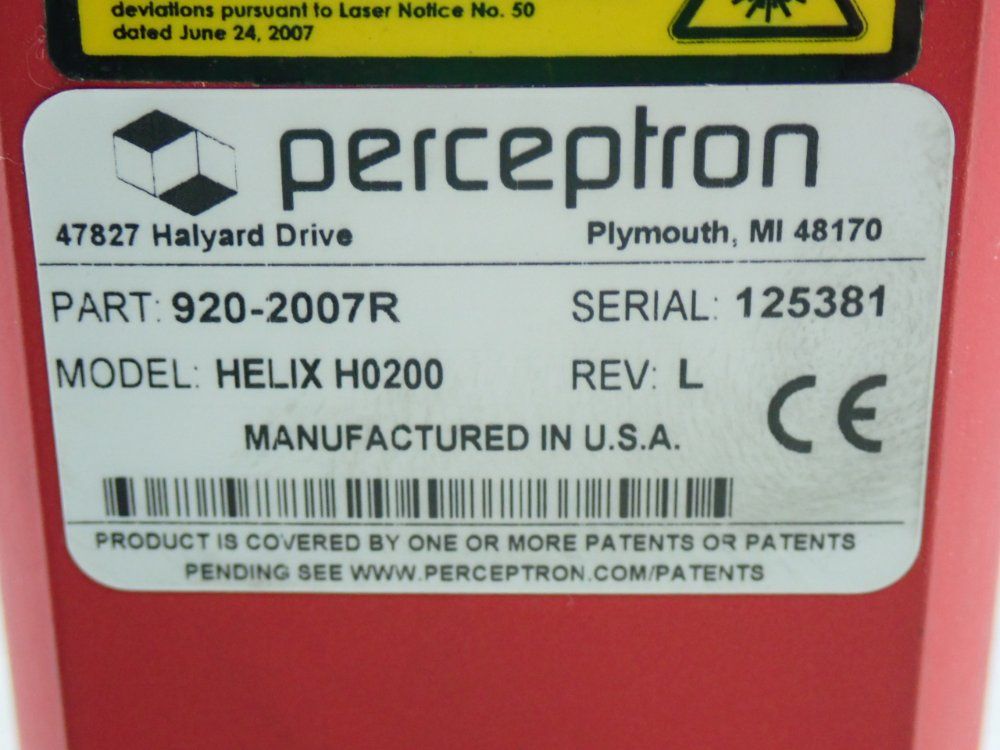 Perceptron Helix H0200 - 920-2007r