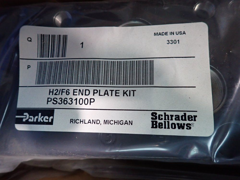 Parker H2/f6 End Plate Kits - Ps363100p
