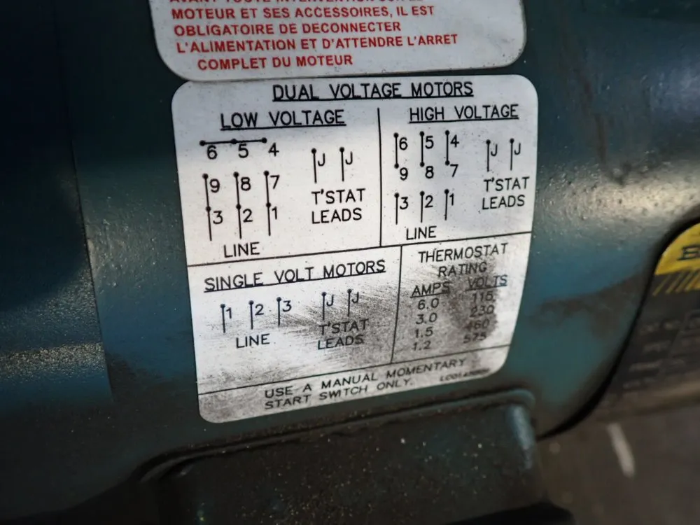 Baldor .33 Hp Inverter Drive Motor - Idvsnm3534