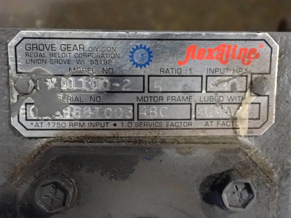 Dorner 1/4 Hp Gear Drive - 22-005r-4114