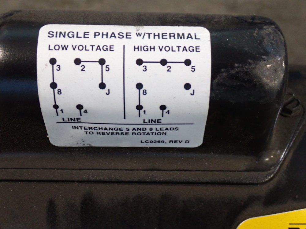 Dorner 1/4 Hp Gear Drive - 22-005r-4114