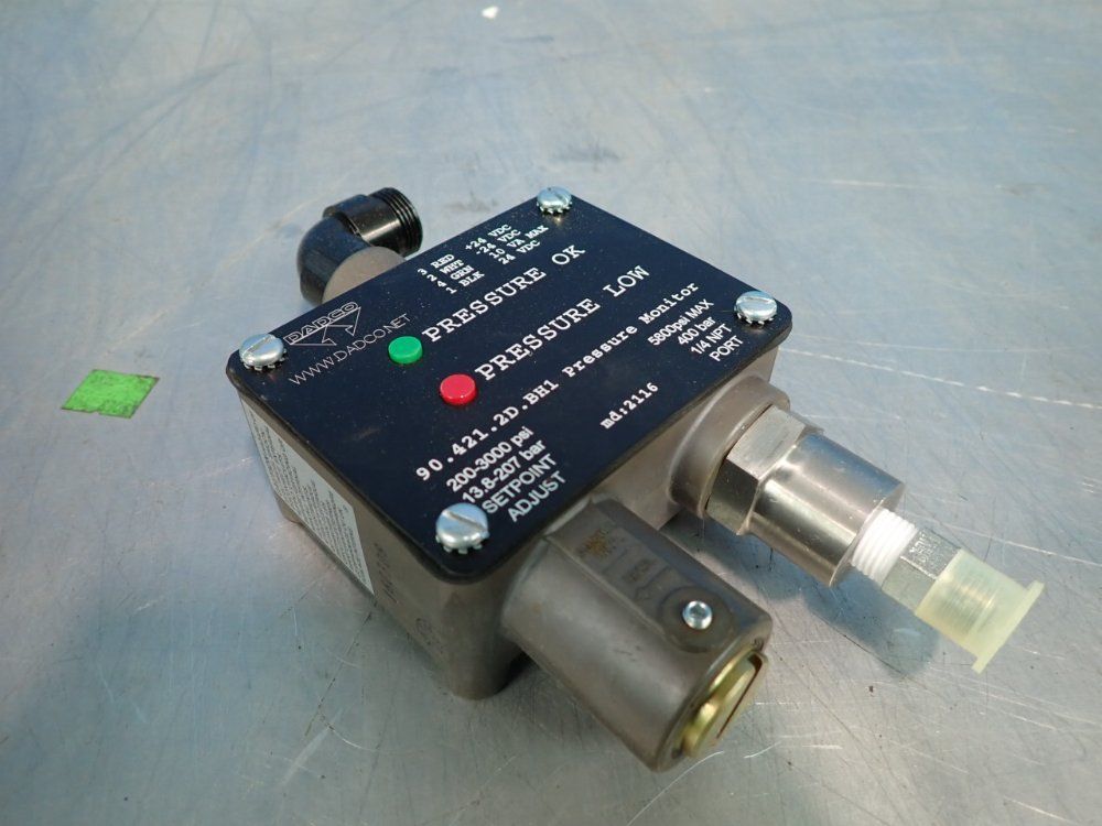 Barksdale 3000 Psi Pressure Switch - 9048-4-n