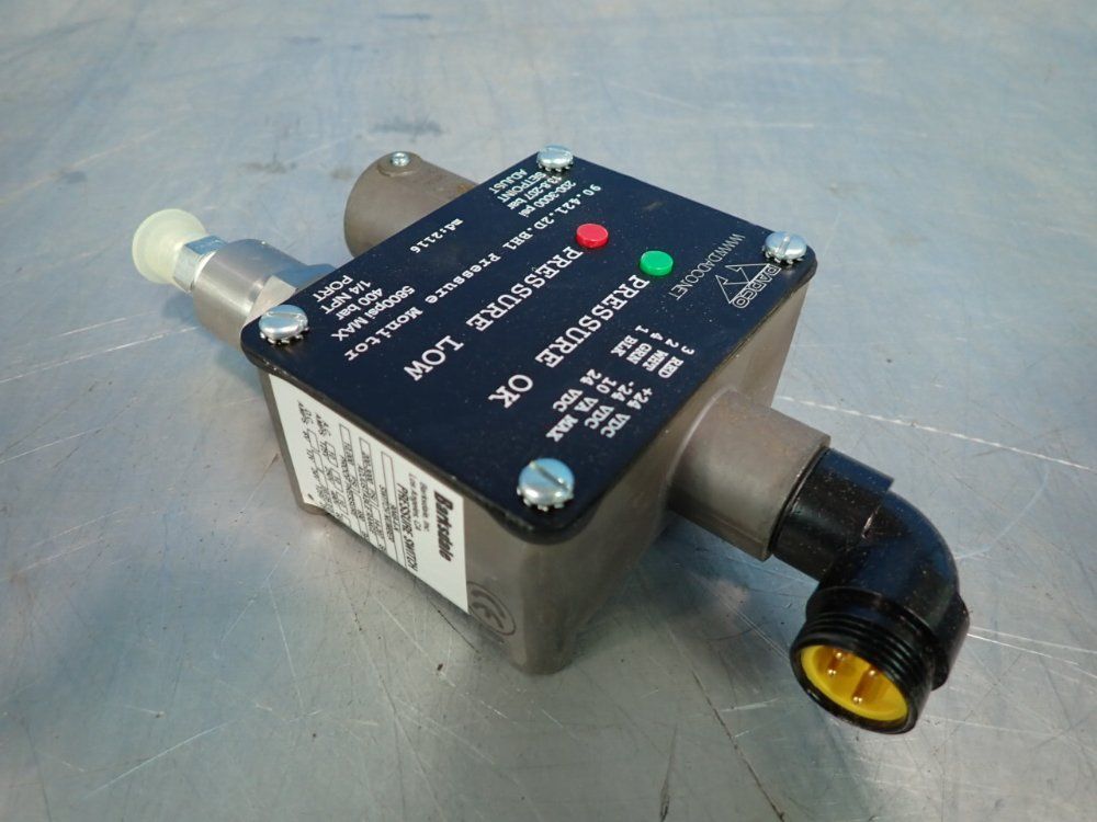 Barksdale 3000 Psi Pressure Switch - 9048-4-n