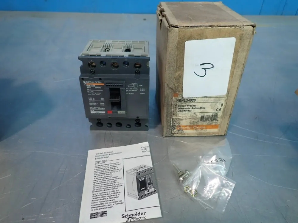 Merlin Gerlin Circuit Breaker - Nenl34020