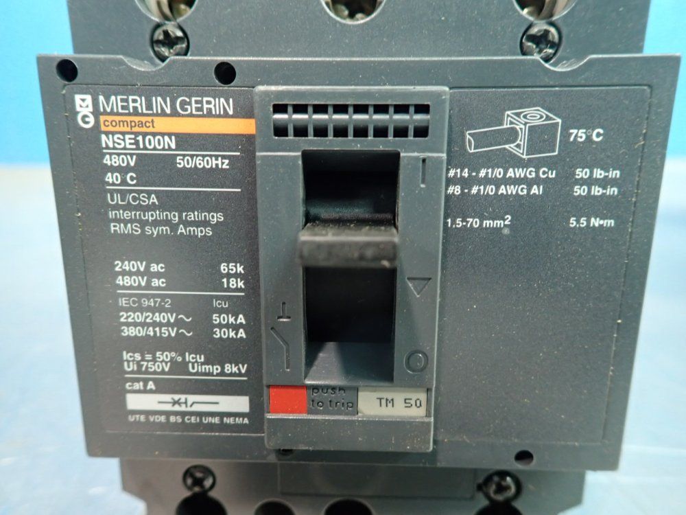 Merlin Gerlin Circuit Breaker - Nenl34050