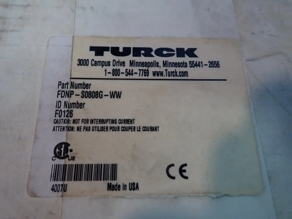 Turck I/o Module - Fdnp-s0808g-ww
