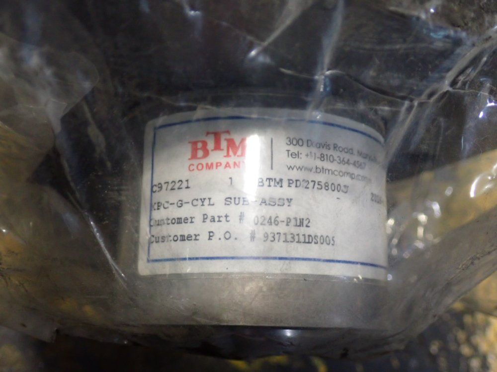 Btm Company Pneumatic Cylinder - Kpc-g-cyl