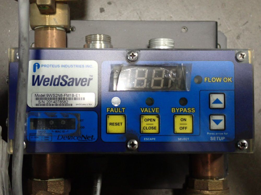 Proteus Industries 8 W, 145 Psi Weldsaver Flow Control Device - 9ws2n8-fm1b-e1