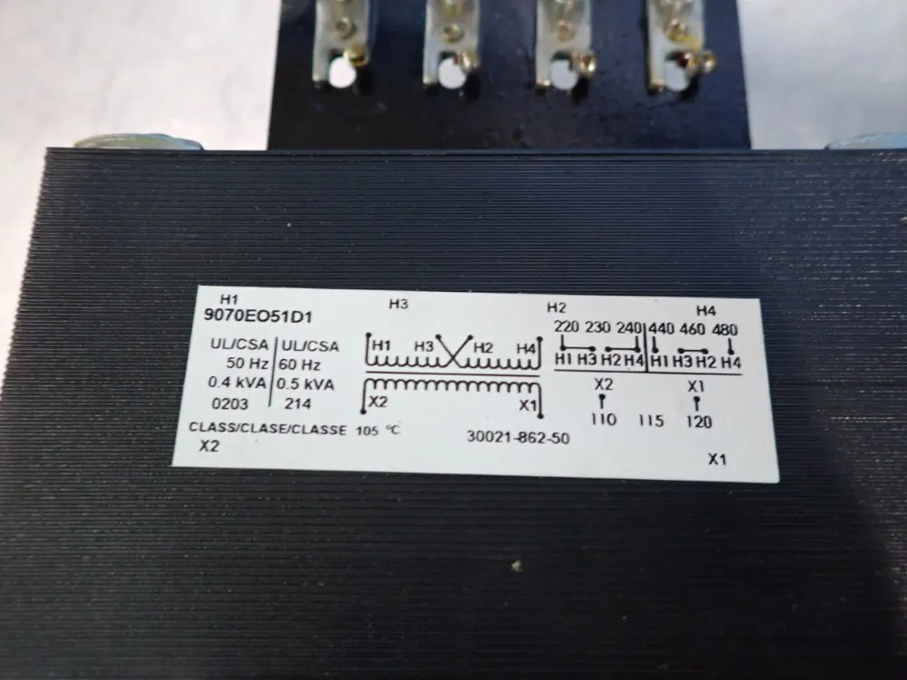 Square D Control Transformer - 9070e051d1