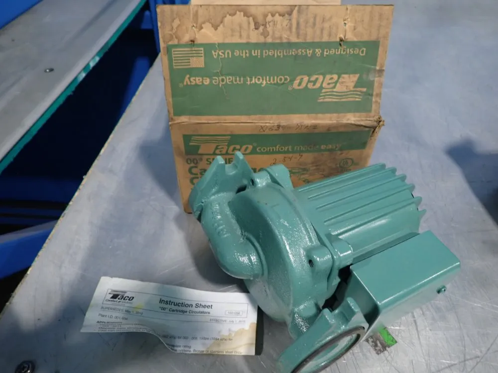 Taco 150 Psi Cartridge Circulator - 009-bf5-j