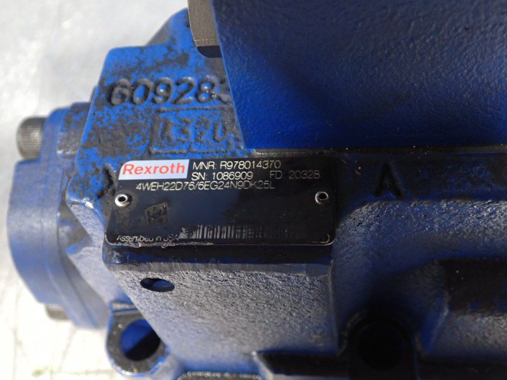 Rexroth Directional Spool Valve - 4weh22d76/6eg24n9dk25l