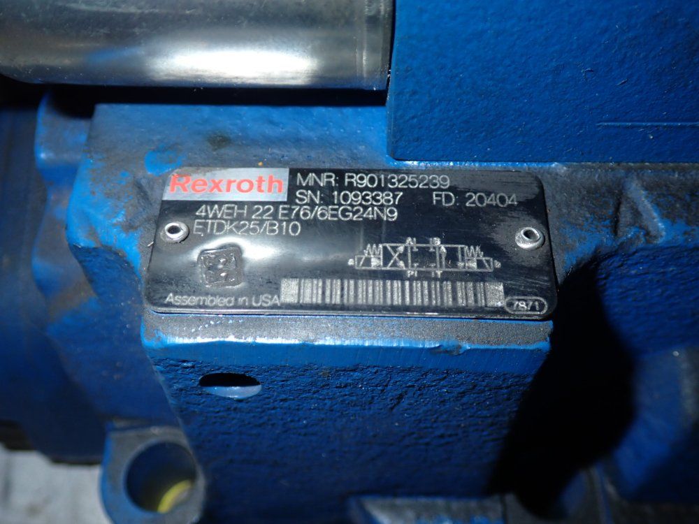 Rexroth Directional Spool Valve - 4weh 22 E76/6eg24n9