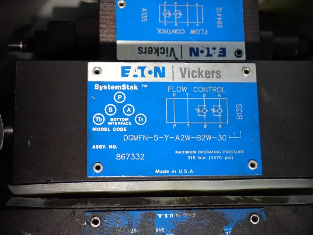 Eaton Vickers, Rexroth, Sun Hydraulics Misc. Valves