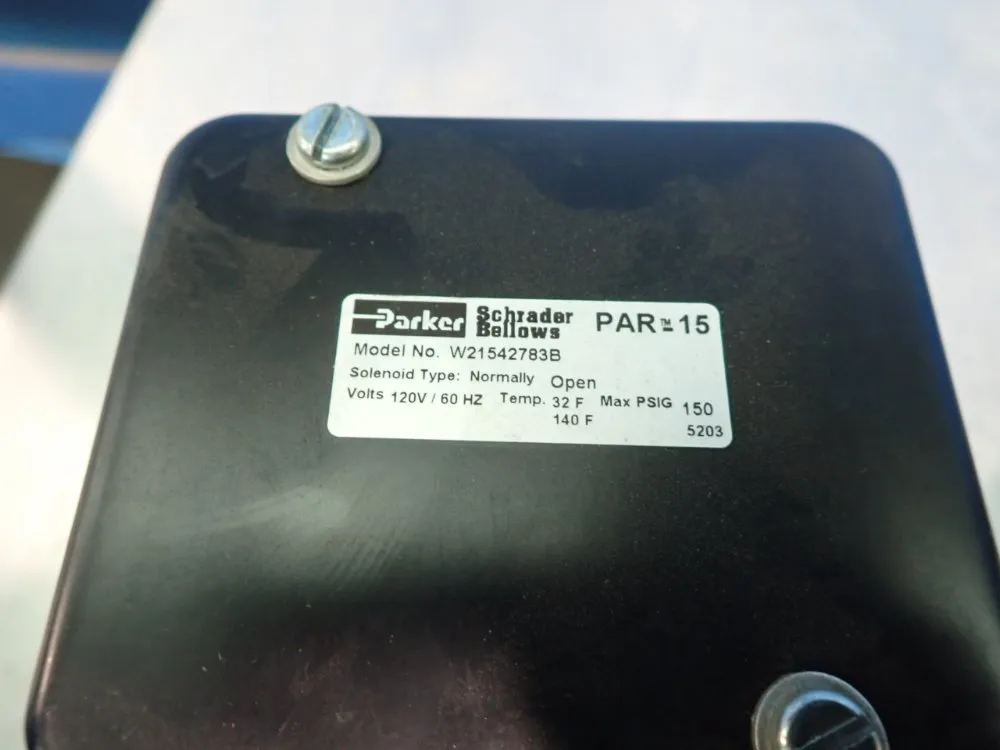 Parker 150 Psig Solenoid Valve - W21542783b