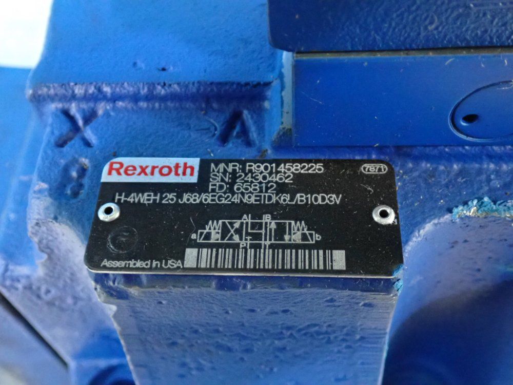 Rexroth Solenoid Operated Directional Valve - R901458225