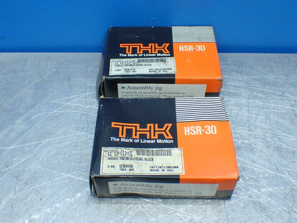 Thk 2 Linear Guide Blocks - Hsr30la1ss(gk) Block