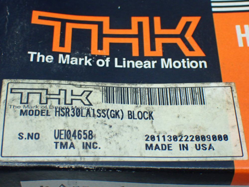 Thk 2 Linear Guide Blocks - Hsr30la1ss(gk) Block