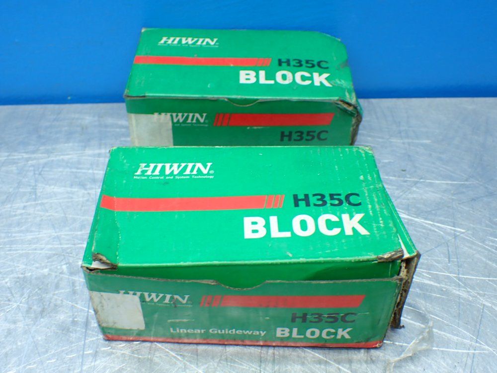 Hiwin 2 Heat Resistant Linear Ball Guideways - Hgh-35-ca-z0-c/e2