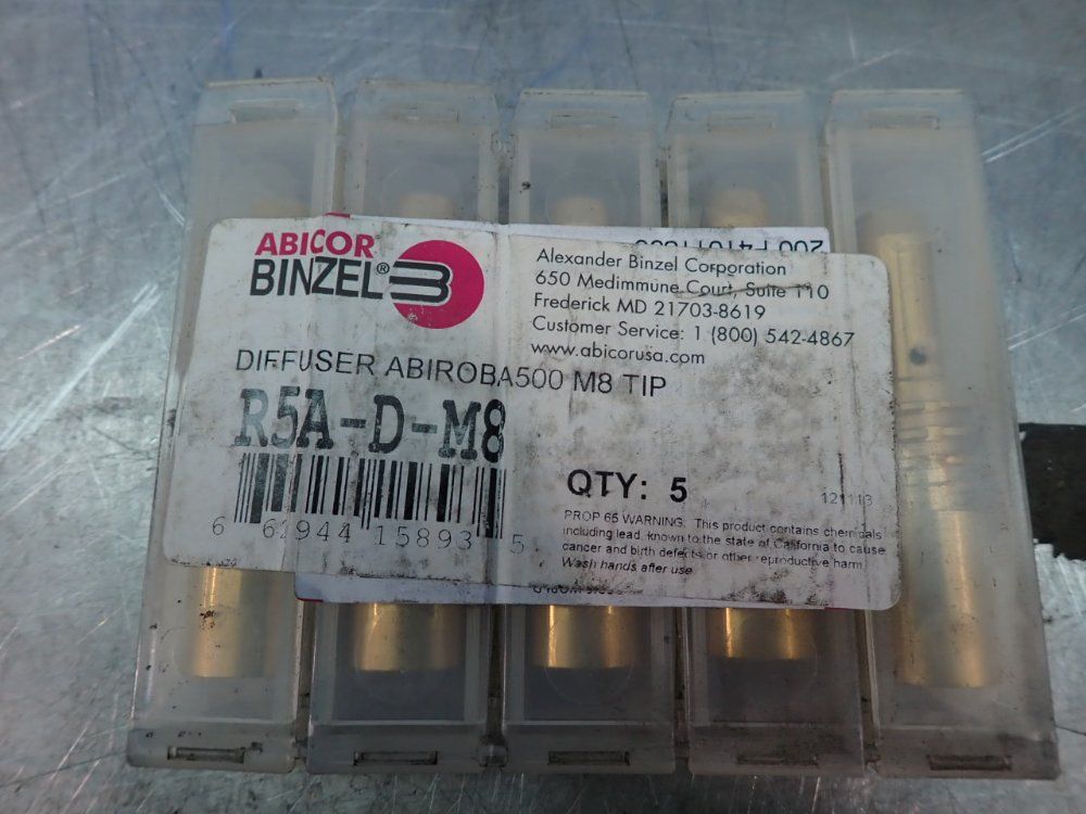 Abicor Binzel Gas Diffusers - R5a-d-m8