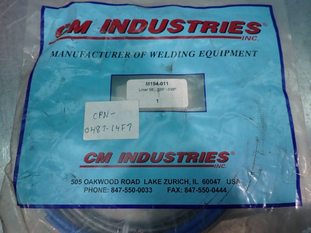 Cm Industries Welding Gun Liner - M194-011