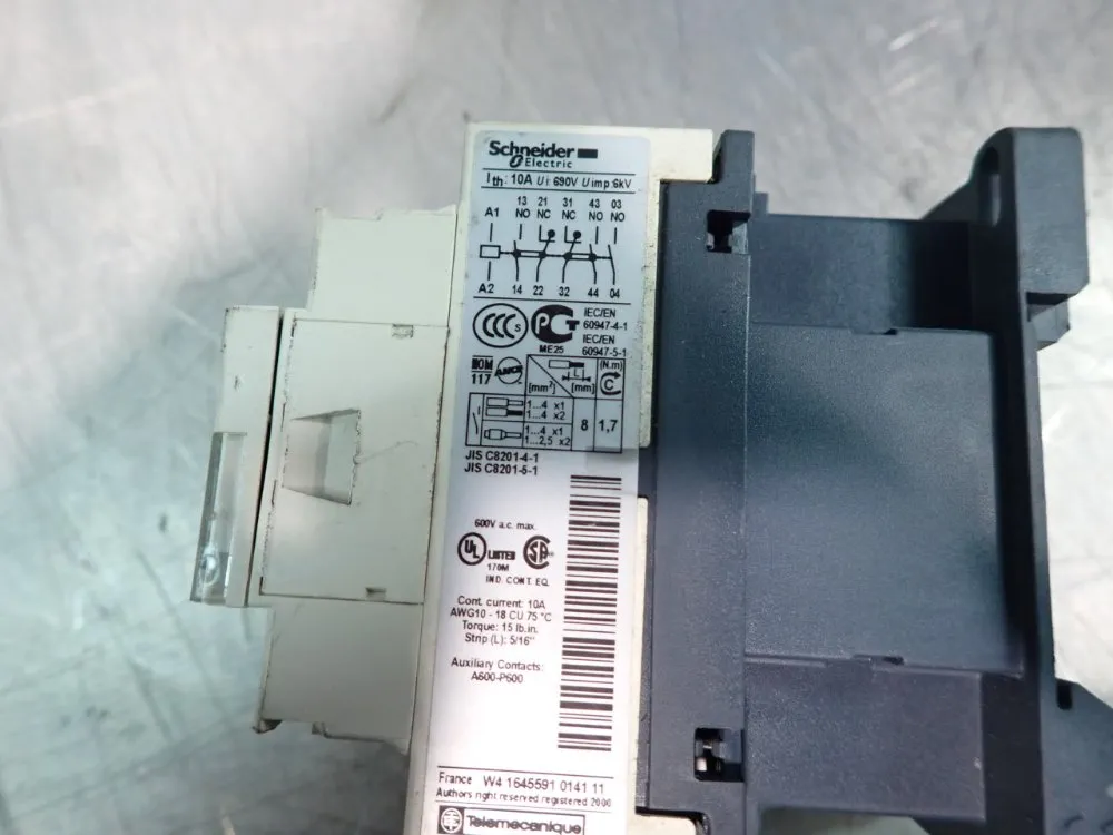 Telemecanique, Schneider Electric Contactors