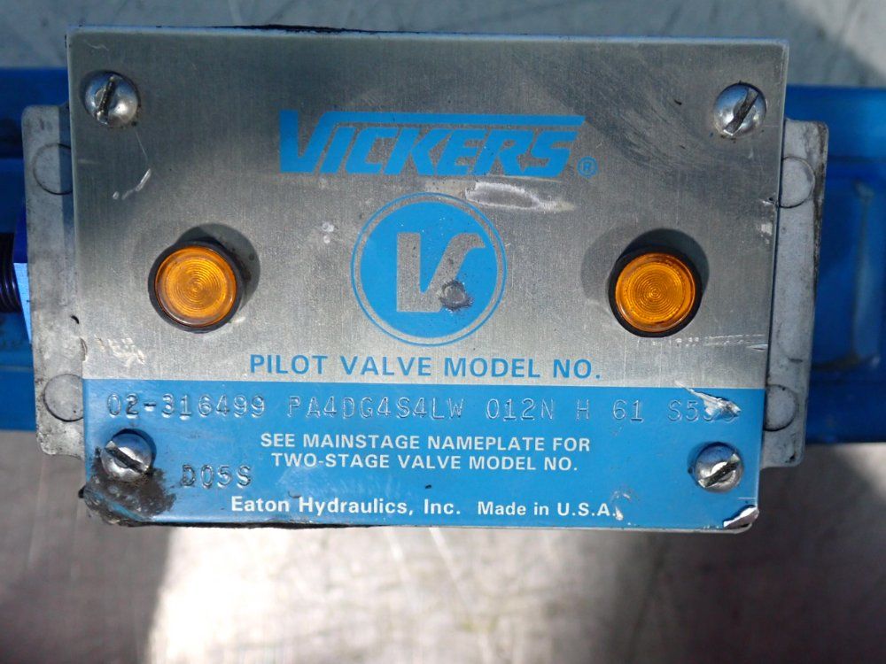 Vickers Pilot Valve - 02-316499 Pa4dg4s4lw 012n H 61 S538