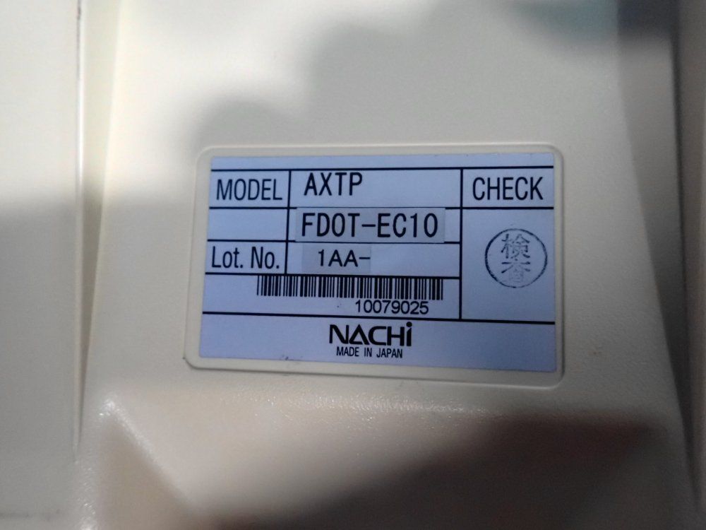 Nachi Teach Pendant - Axtp-fdot-ec10