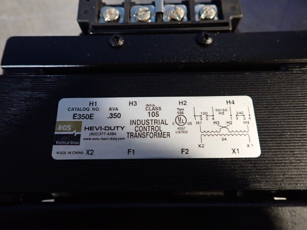 Egs Control Transformer - E350e