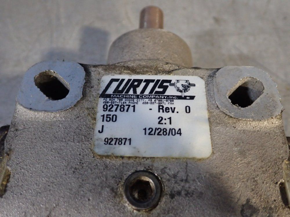 Curtis Gear Reducer - 927871