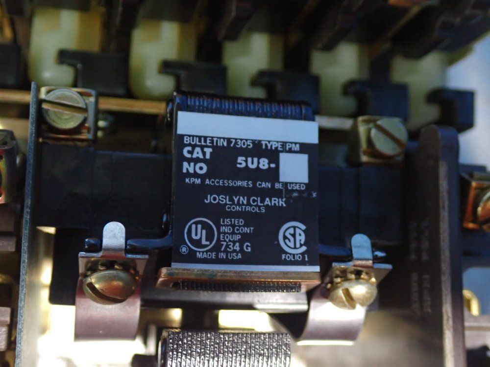 Joslyn Clark Controls Bulletin 7305 Type Pm Control Relays - 5u8-76