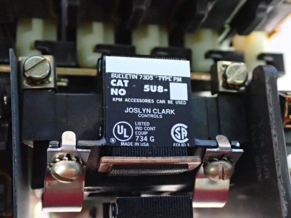 Joslyn Clark Controls 600 V Bulletin 7305 Pm Control Relays - 5u8-76