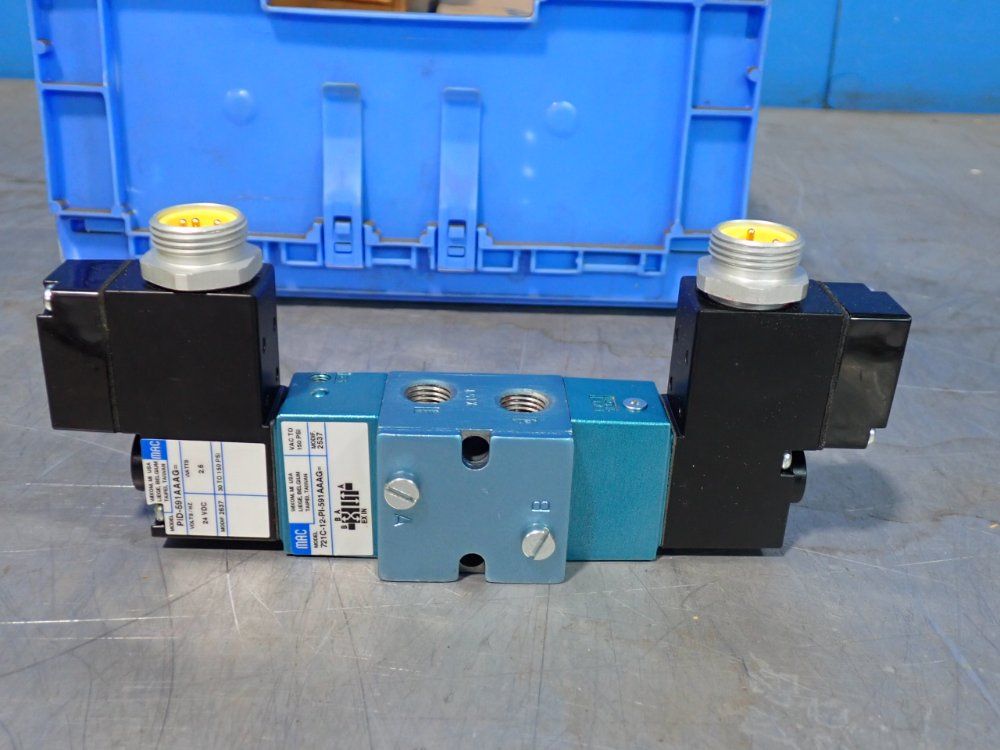 Mac Valves 150 Psi Solenoid Valves - 721c-12-pi-591aaag