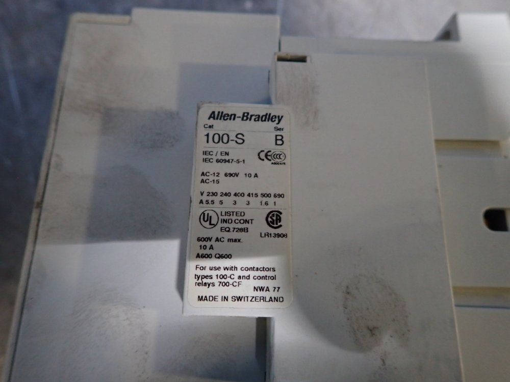 Allen Bradley 30 Kw Contactor - 100-c60d10