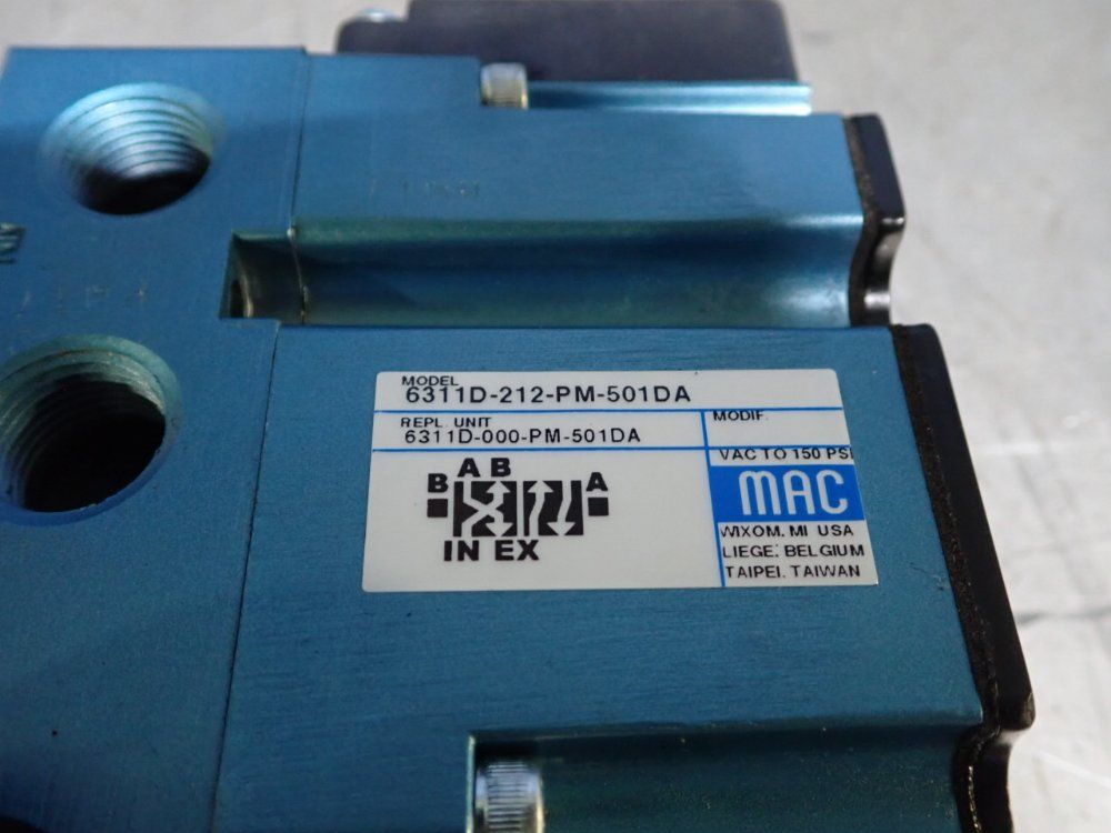Mac Solenoid Valve - 6311d-212-pm-501da
