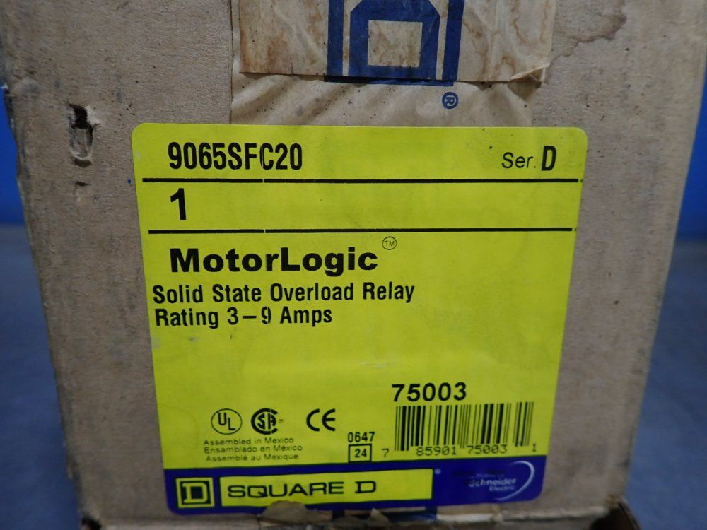 Square D Solid State Overload Relay - 9065sfc20