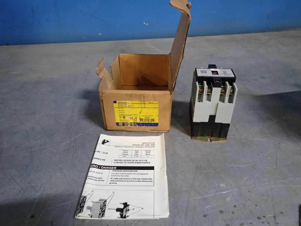 Square D Ac Control Relay - 8501x040