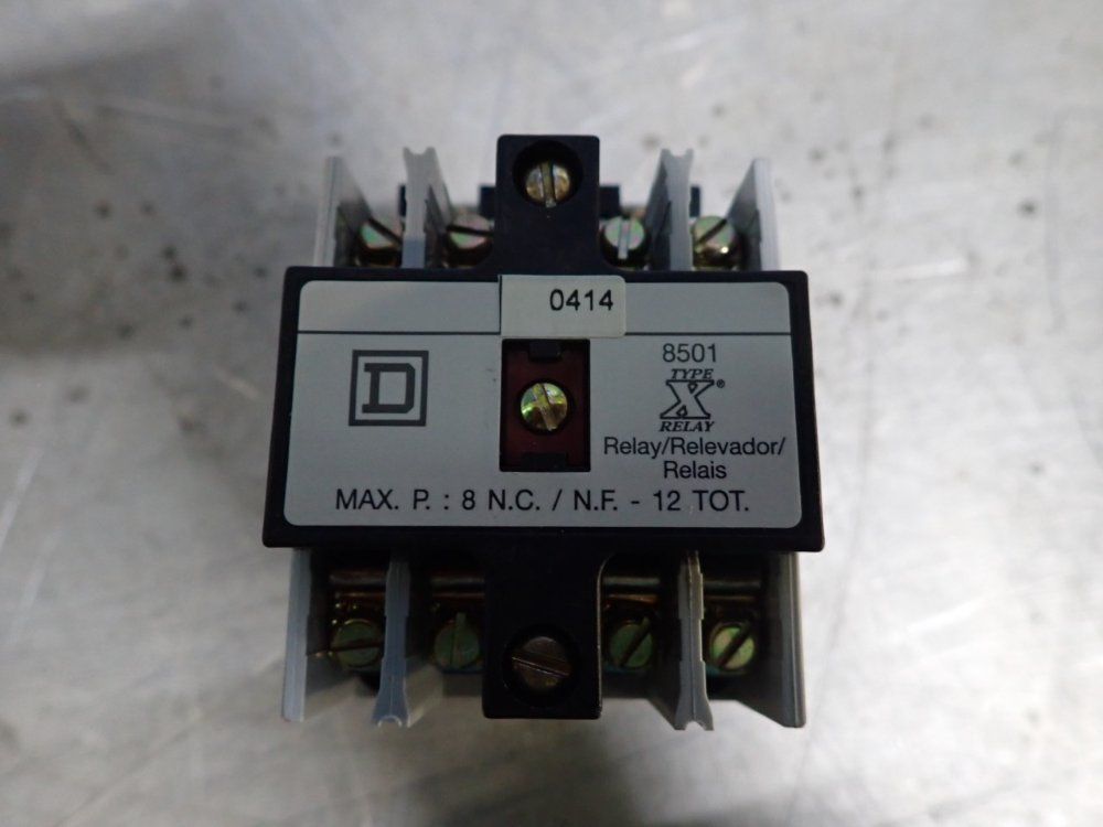 Square D Ac Control Relay - 8501x040