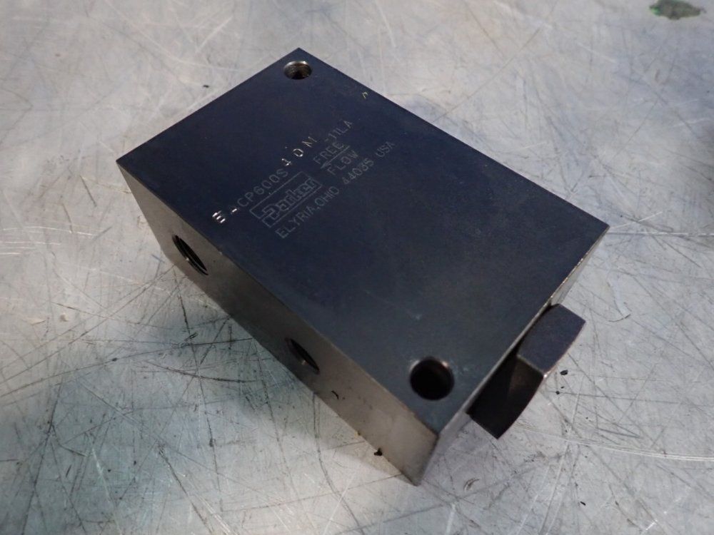 Parker Hydraulic Check Valve - Bacp600s40m