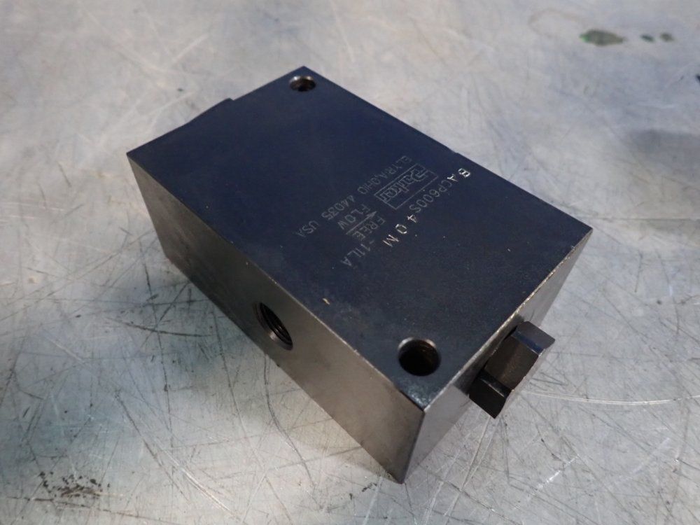 Parker Hydraulic Check Valve - Bacp600s40m