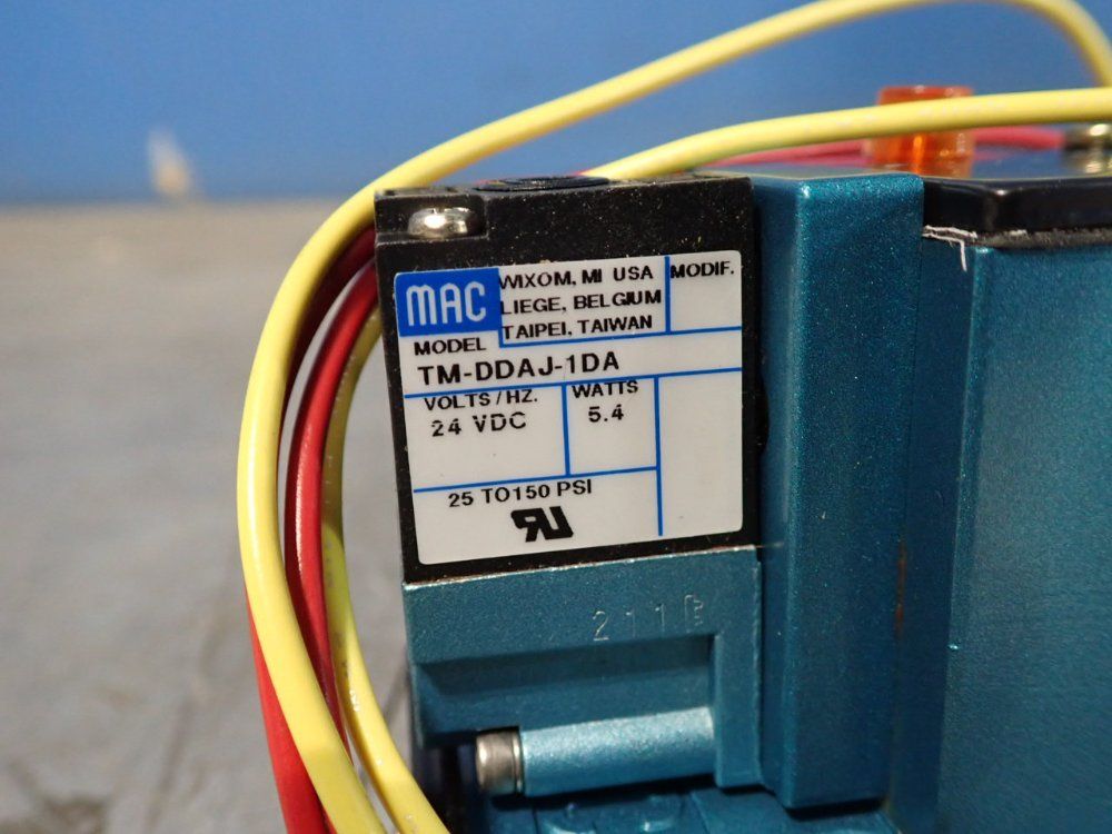 Mac 150 Psi Solenoid Valve - 82a-ac-caa-tm-ddap-1da