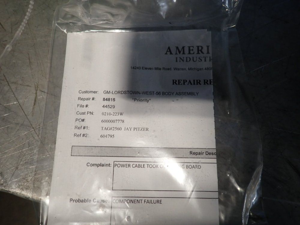 Square D Weld Control Firing Board - 52046-124-50