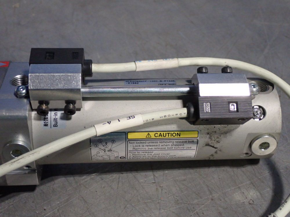 Smc Pneumatic Clamp Cylinder - Clk2pb50tf-100y-b-p74se