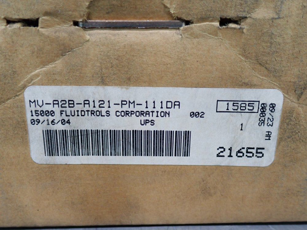 Mac Valves 150 Psi Solenoid Pilot Operated Pneumatic Valve - Mv-a2b-a121-pm-111da