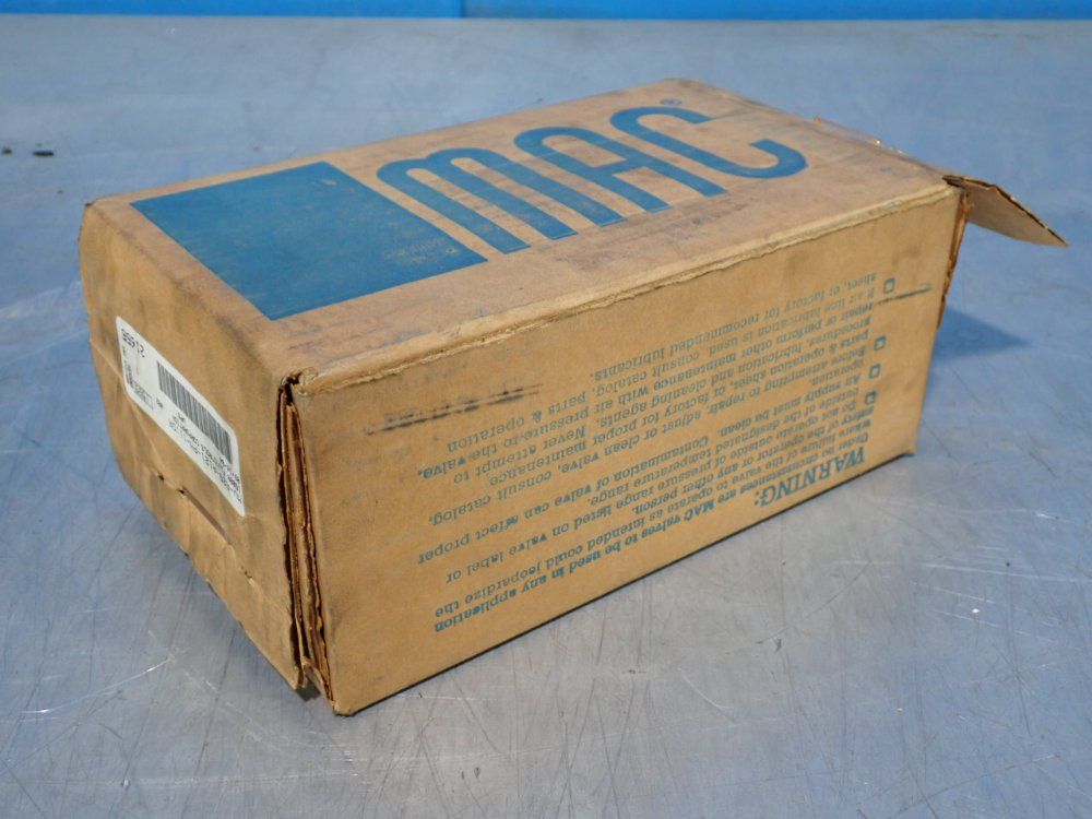 Mac Valves 150 Psi Solenoid Pilot Operated Pneumatic Valve - Mv-a2b-a121-pm-111da
