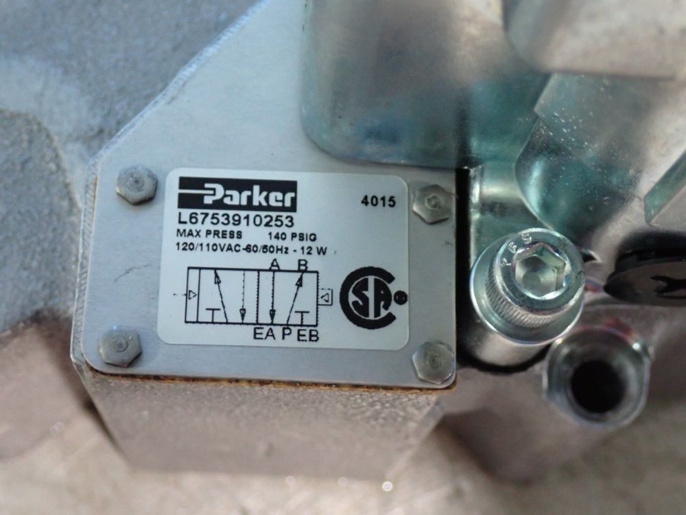 Parker 140 Psig Valvair Ii Four Way Manifold Mounted Valves - L6753910253